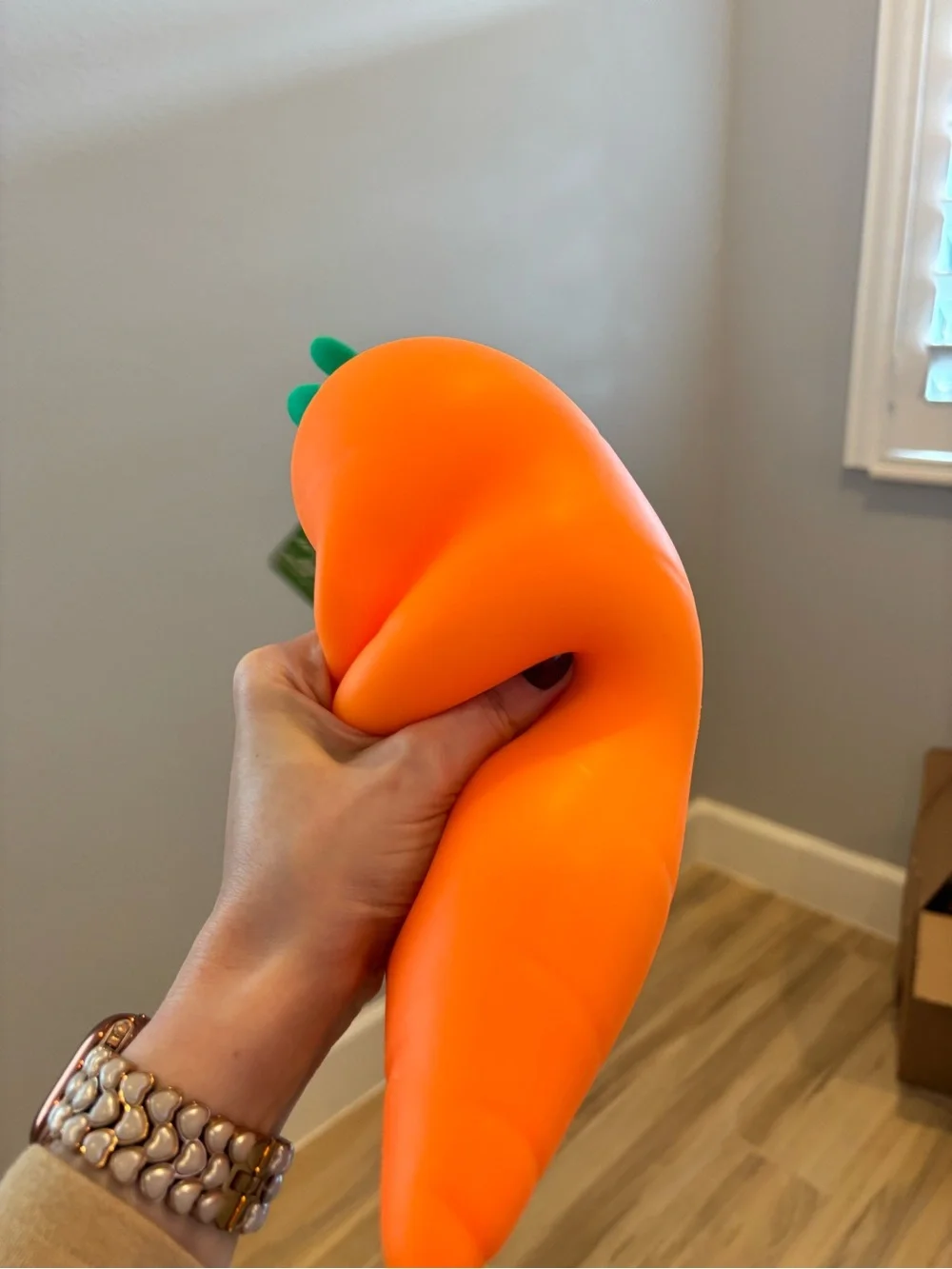 Orange Carrot Plush by Squeezy - Jumbo Squishy